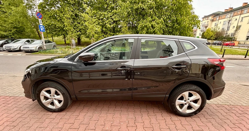 Nissan Qashqai cena 64993 przebieg: 126600, rok produkcji 2019 z Warszawa małe 46